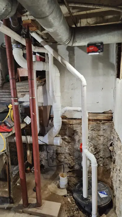 Repiping Basement Drain Stack Elgin Il