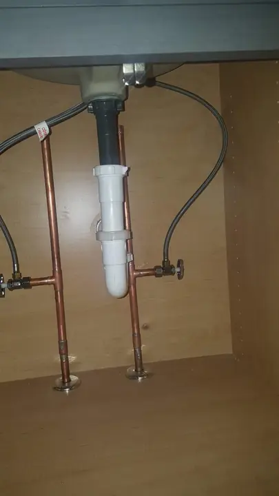 Repiping Under Sink Copper Supply Lines Elgin Il