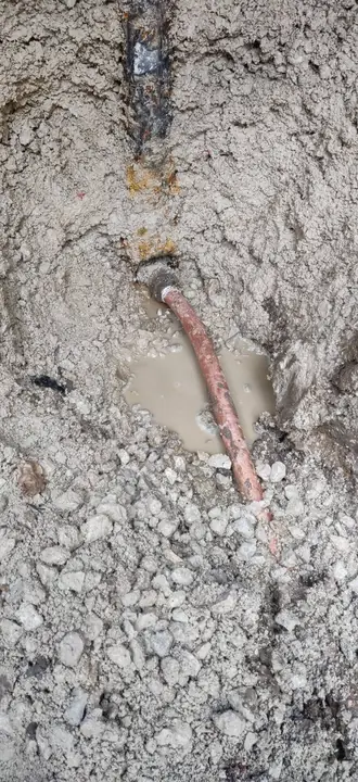 Water Line Repair Copper Service Leak Elgin Il